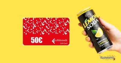 Lemonsoda Un'estate da leggere 2026 gift card Feltrinelli instant win WhatsApp