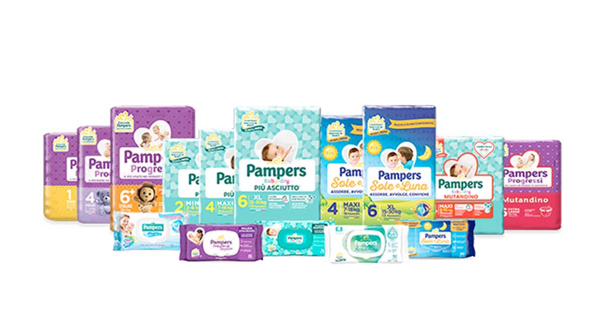 Con Pampers puoi vincere una Gift Card Digitale da 50€