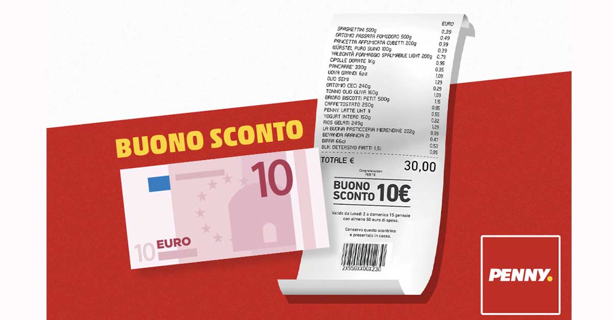 Buono sconto Penny Market