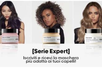 Campioni omaggio maschera L'Oreal serie Expert