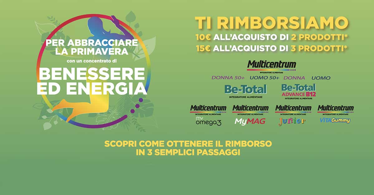 Cashback Multicentrum e Be-Total
