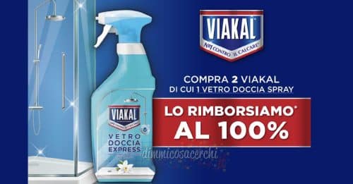 Cashback Viakal doccia gratis