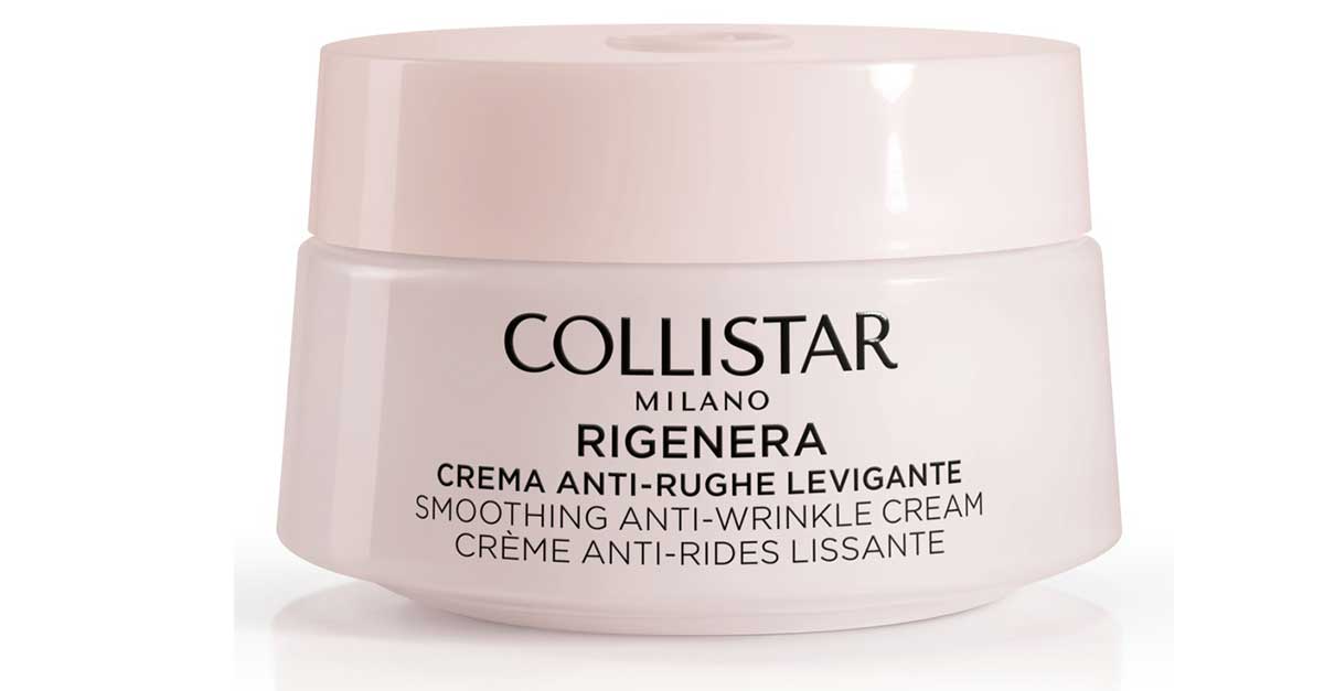 Crema Rigenera Anti Rughe Levigante viso e collo di Collistar