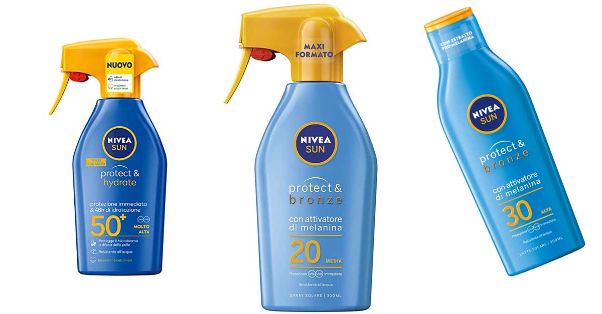 NIVEA Sun: diventa tester dei prodotti solari