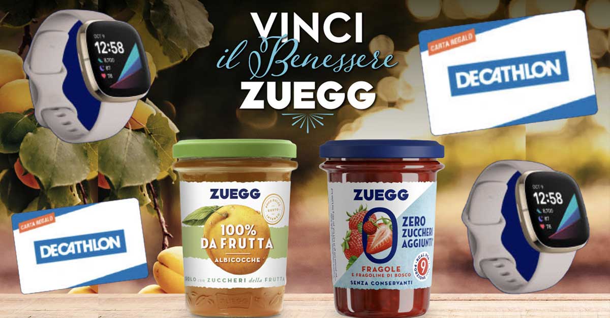 vinci il benessere con Zuegg