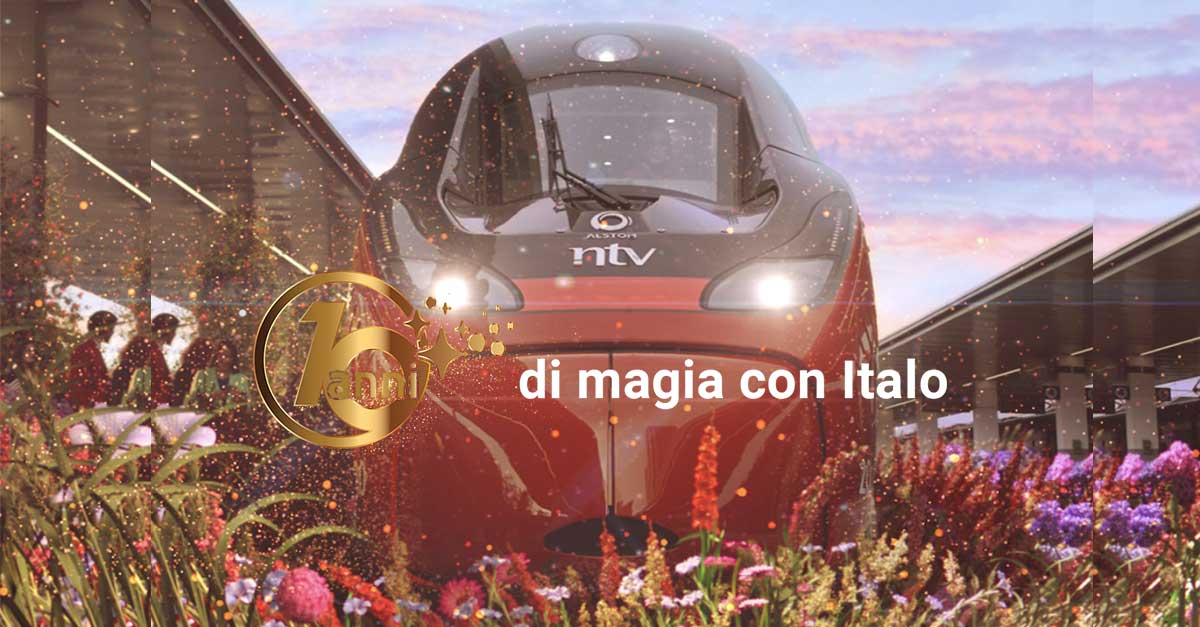 10 anni di magia con Italo