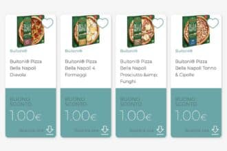Buoni sconto Buitoni Pizza Bella Napoli
