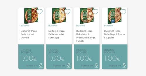 Buoni sconto Buitoni Pizza Bella Napoli