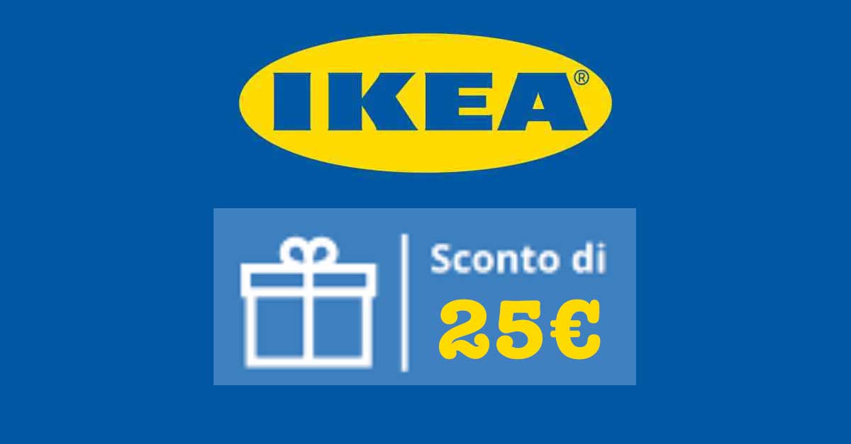 Buoni sconto Ikea Family: lo sconto è servito (25€ gratis)