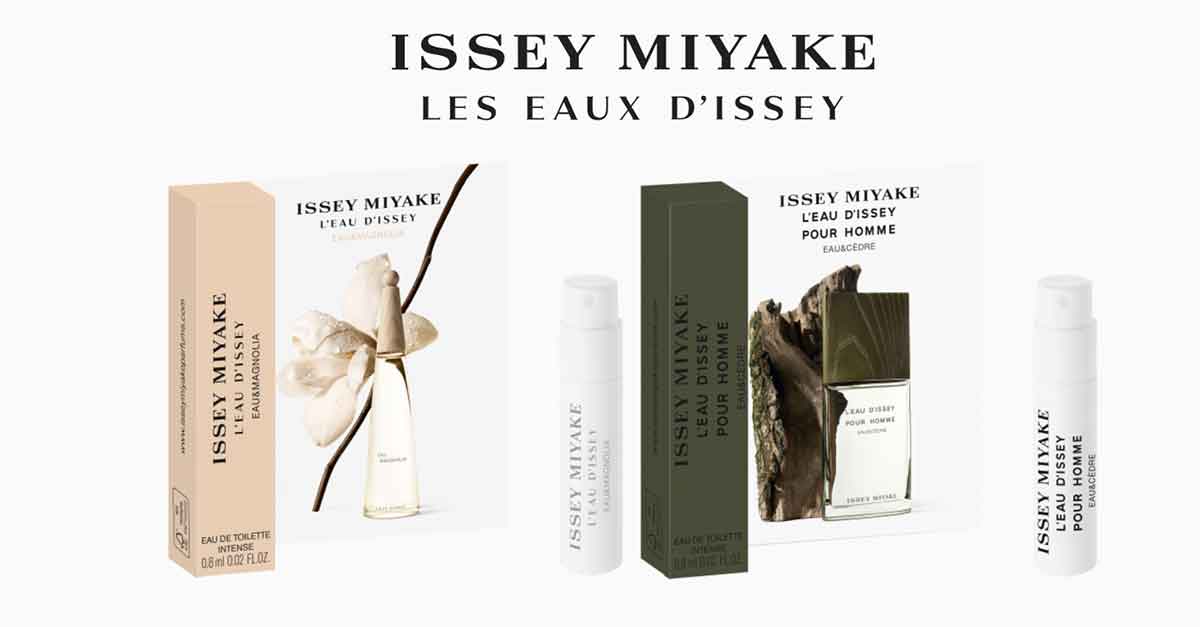 Campioni omaggio Issey Miyake