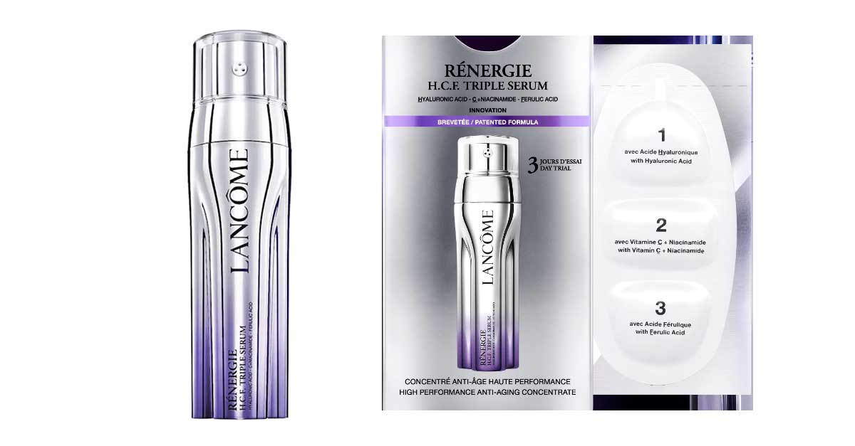 Campioni omaggio siero viso Lancôme Rénergie Triple Serum