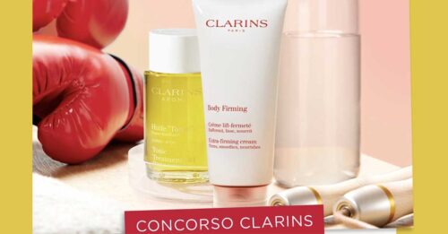 Concorso Clarins "Ascolta il tuo corpo