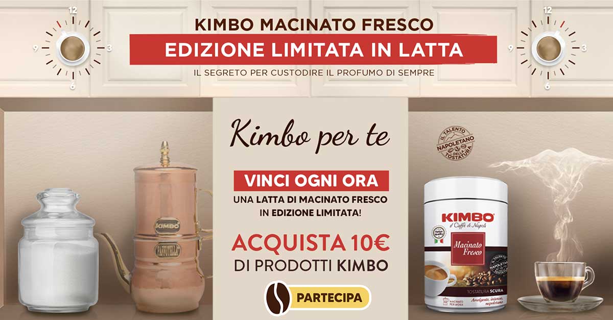 Concorso Kimbo “Macinato wave 1