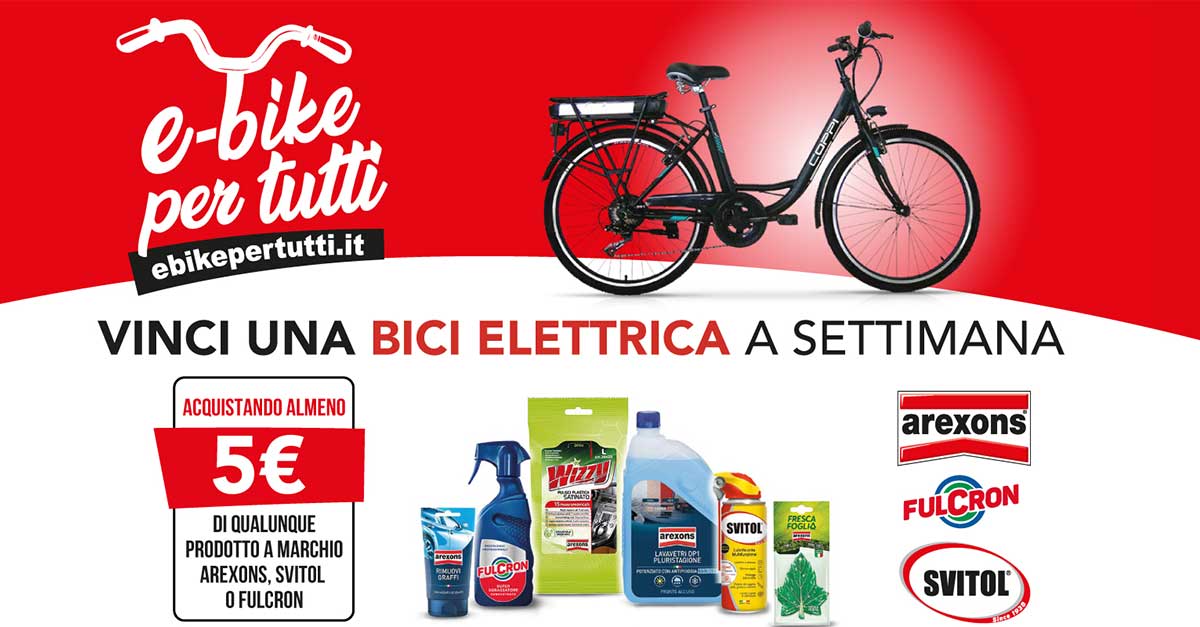 Concorso e-Bike per tutti