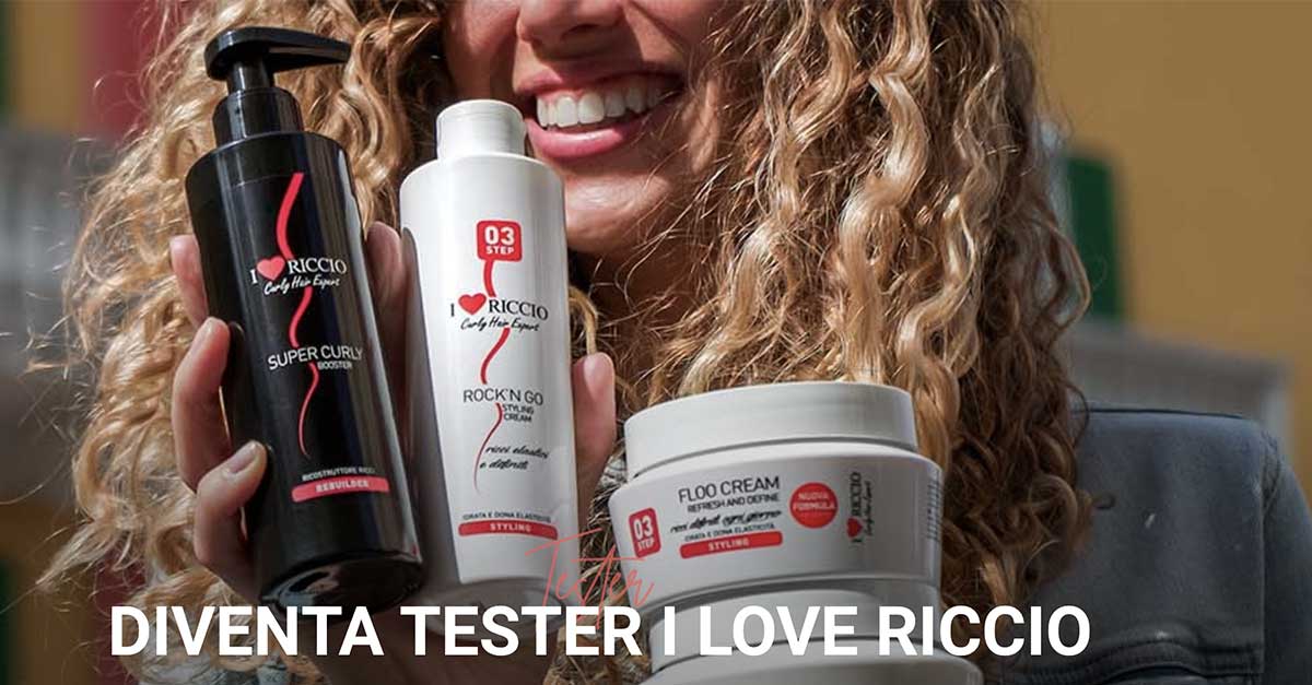 Diventa tester prodotti I Love Riccio: 50 utenti da selezionare -  DimmiCosaCerchi