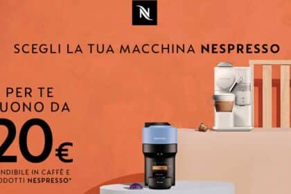 Promozione Nespresso: buono sconto Amazon