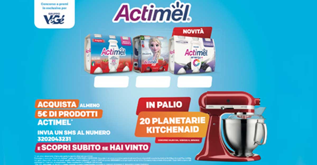 Vinci con Actimel