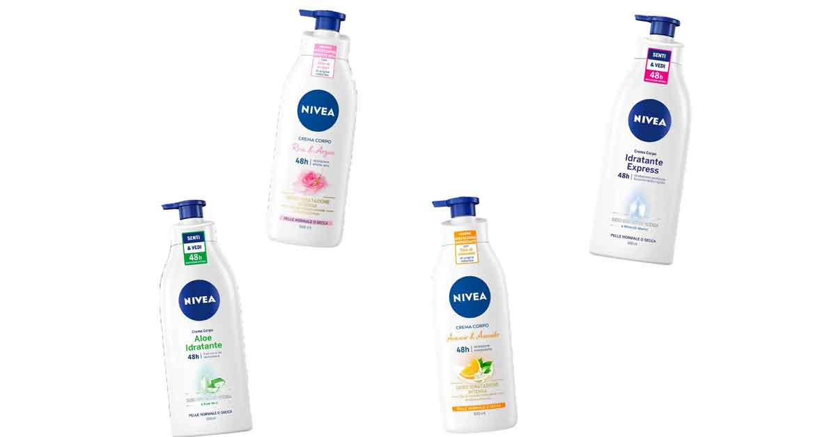 Diventa tester creme corpo NIVEA