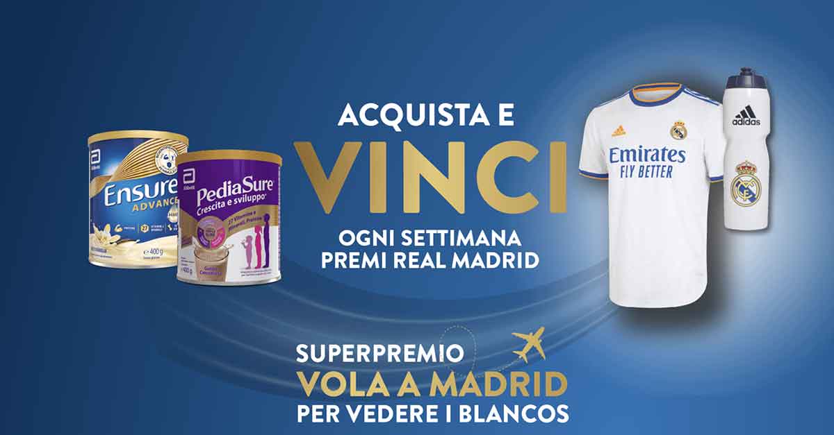 Vinci con Pediasure e Ensure