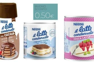 Buoni sconto latte condensato Nestlè