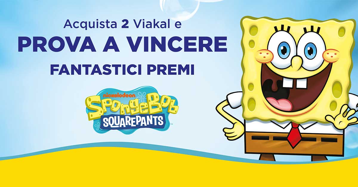 Concorso Viakal Spongebob