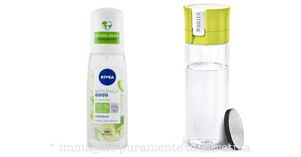 Premio certo Nivea Naturally Good: borraccia filtrante Brita