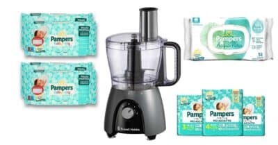 concorso Pampers Acqua e Sapone 2026 vinci robot da cucina Russell Hobbs