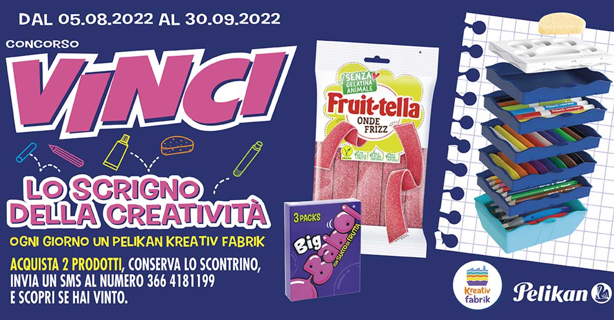 Concorso Big Babol e Fruittella