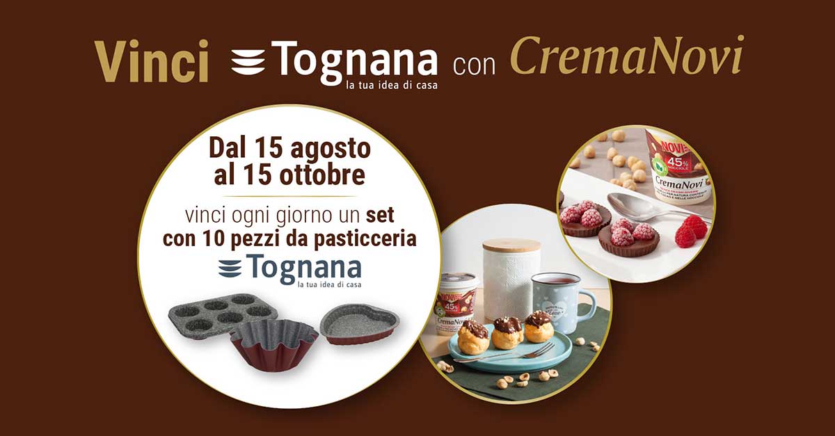 Vinci Tognana con Crema Novi