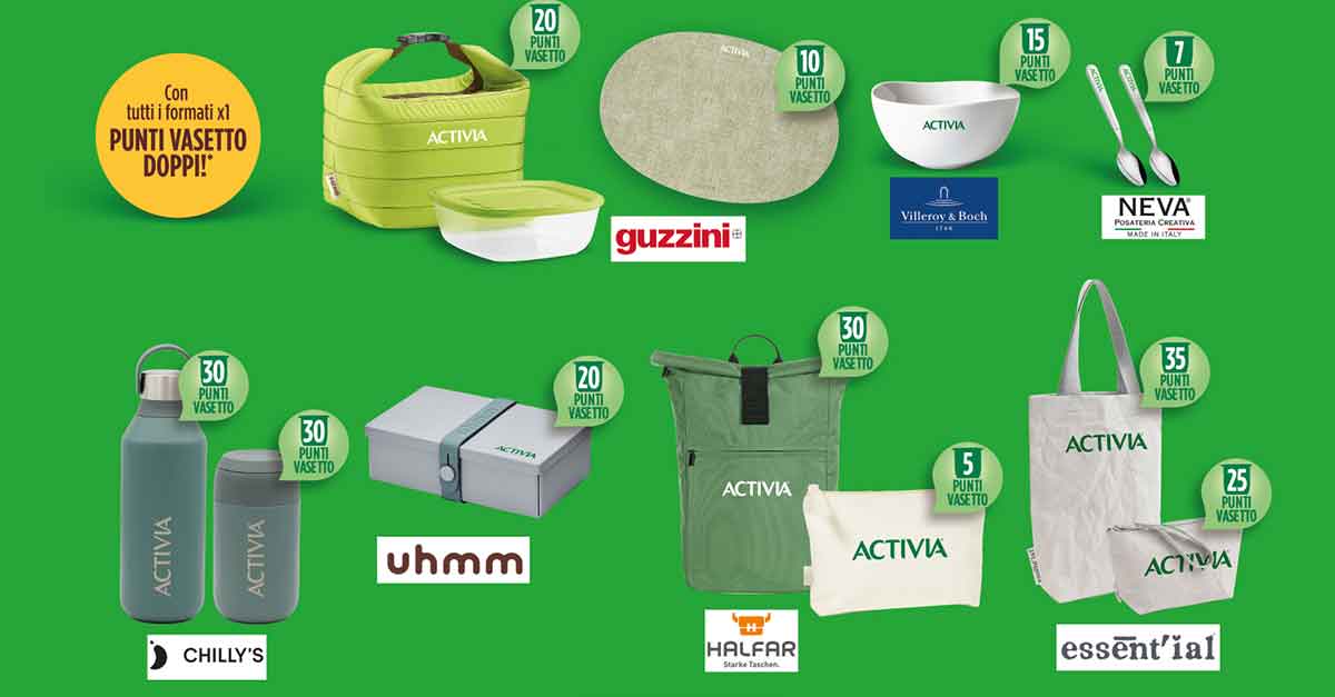 Activia collezionali tutti Premio certo