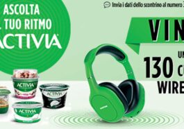 Con Activia vinci 130 cuffie Pantone