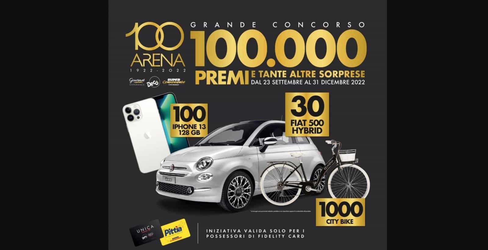 Grande concorso 100 Arena