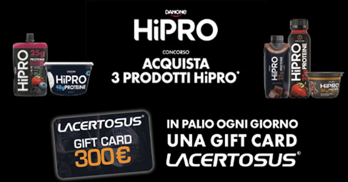 Vinci gift card Lacertosus con HIPRO