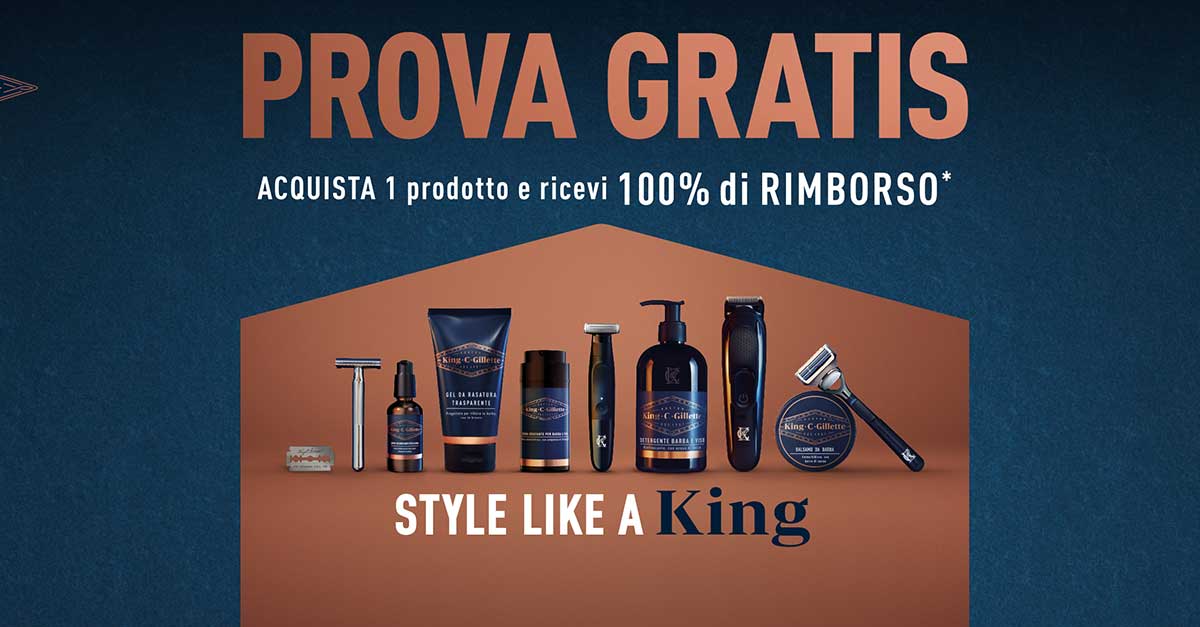 Cashback King C prova gratis