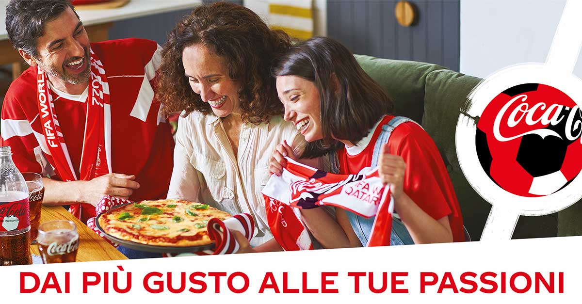 concorso Coca-Cola "Dai più gusto alle tue passioni concorsi con acquisto