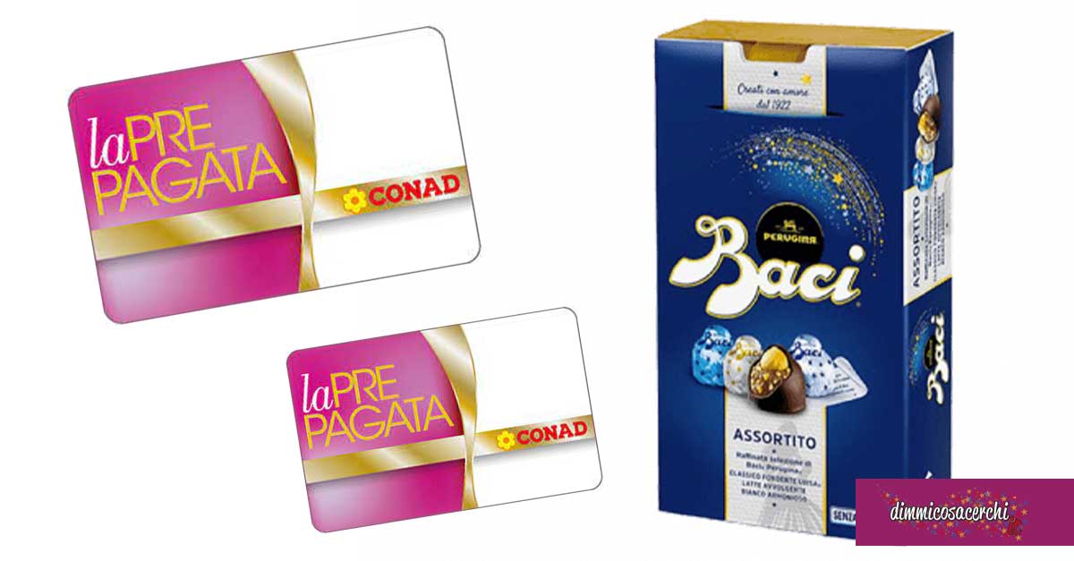 Concorso Baci Perugina centenario da Conad