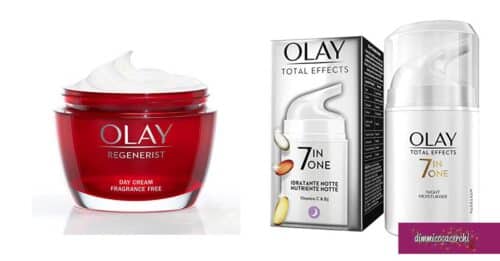 Creme viso Olay scontate su Amazon