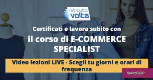 Diventa E-commerce Specialist: corsi live certificati 2 Diventa E-commerce Specialist
