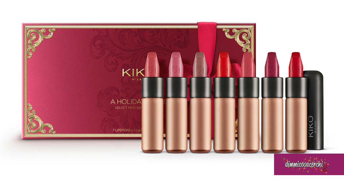 Kiko A Holiday Fable Velvet Passion Lipstick Set