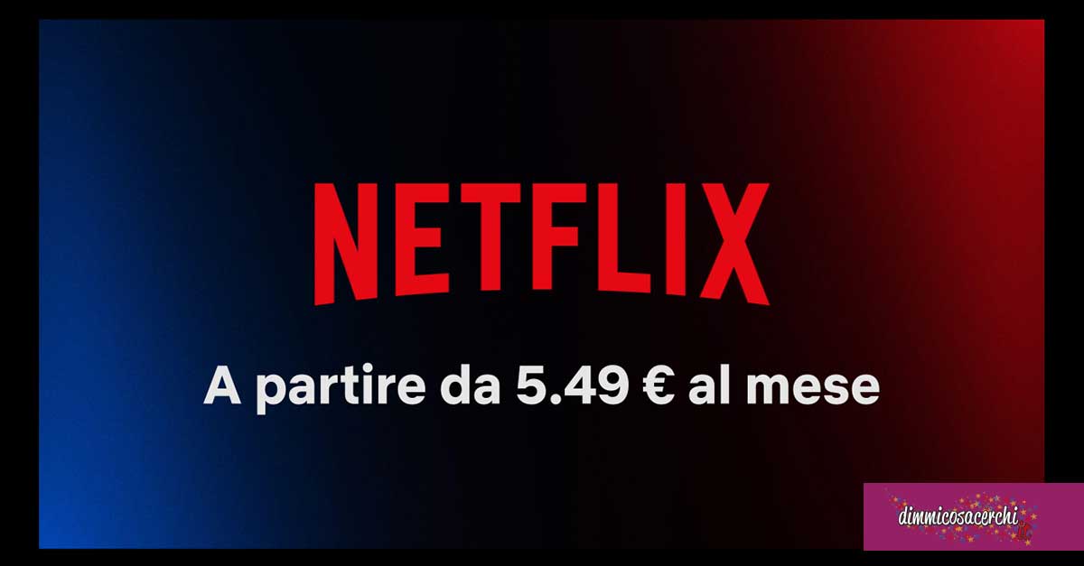 Netflix piano base con pubblicità