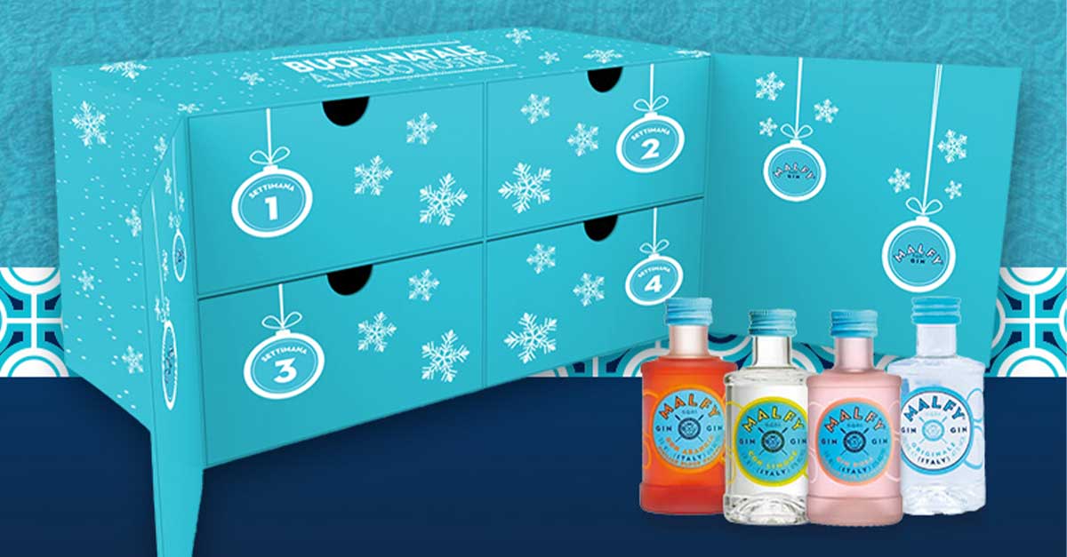 Vinci il Calendario dell'Avvento Malfy Gin concorsi gratuiti