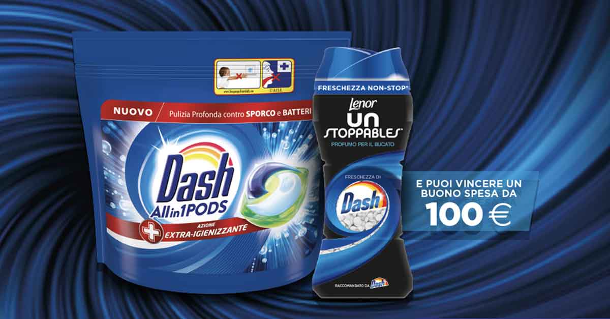 Cashback Dash + concorso