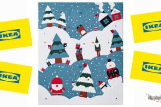 Calendario dell'Avvento IKEA 2026 con buono omaggio polpette e carta regalo