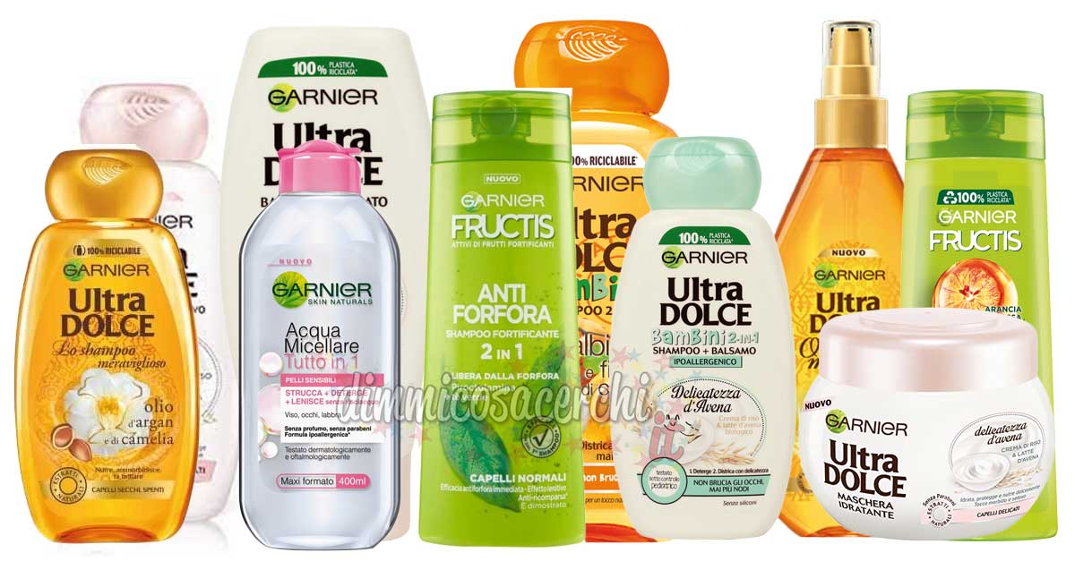 Vinci un anno di prodotti Garnier con Ultra Dolce concorsi con acquisto