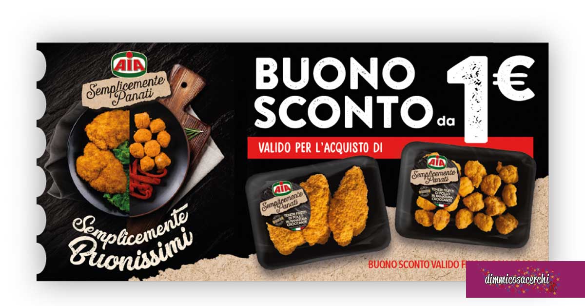 Buoni sconto Aia