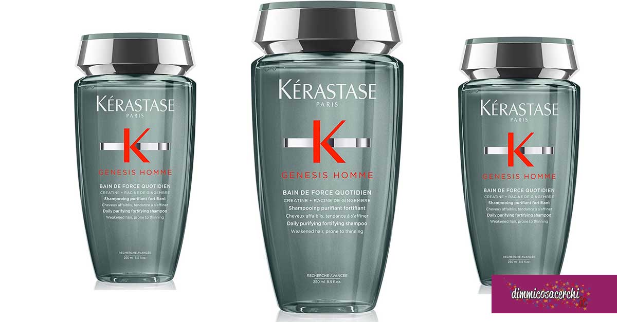 Campioni omaggio shampoo Genesis Homme di Kérastase