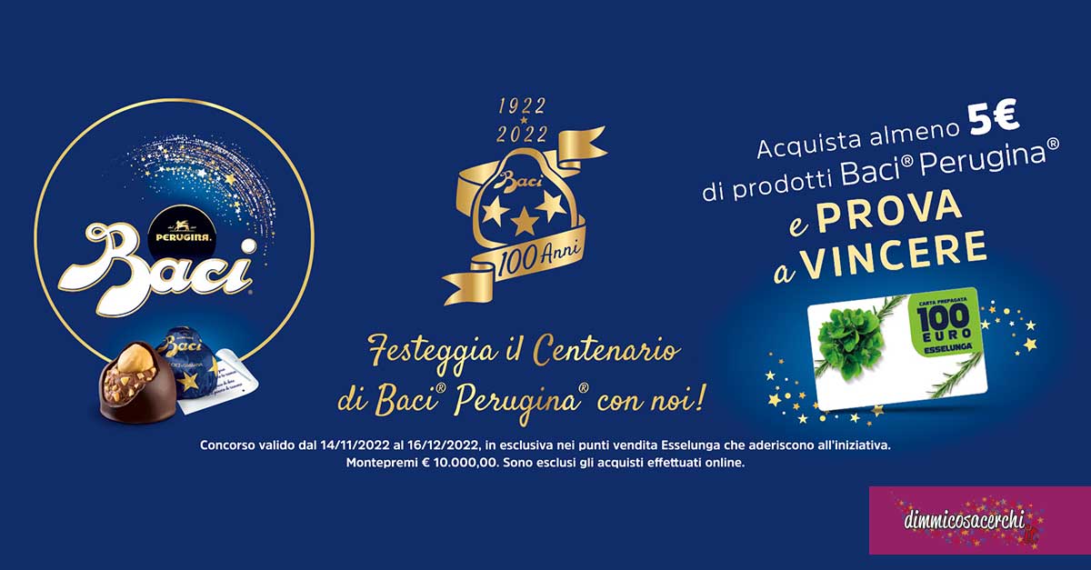 Centenario Baci Perugina Esselunga