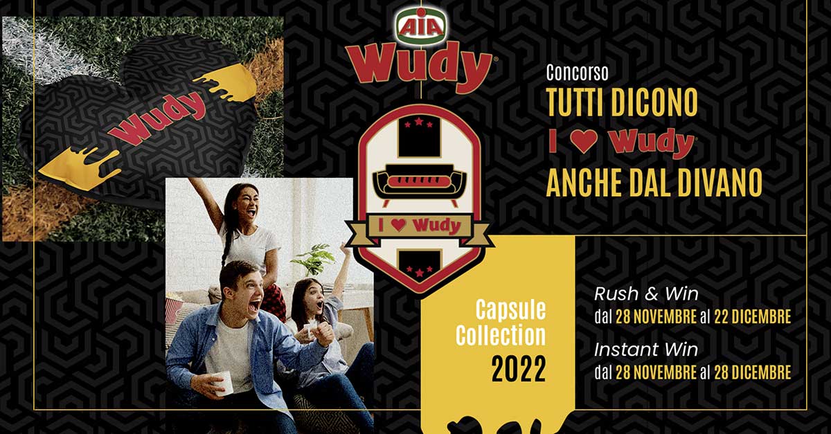 Concorso Wudy AIA Rush&Win