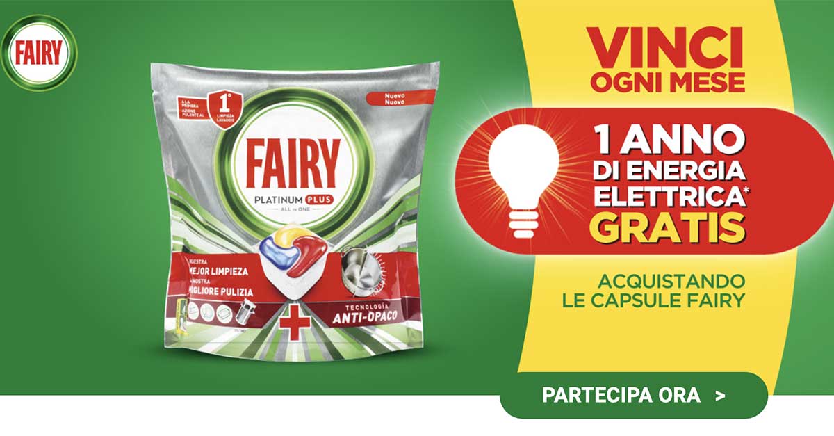 Fairy vinci energia