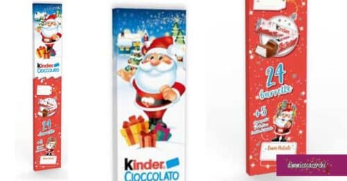 Offertissima su Amazon: Kinder mezzo metro (24 barrette) a 4,99€ per i più veloci 1 Offertissima Amazon Kinder